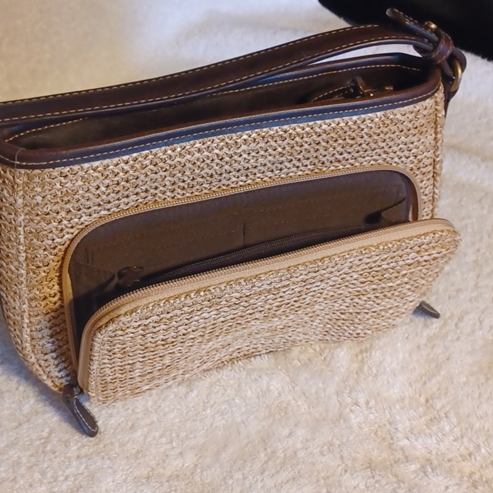 Crazy horse shoulder purse by Liz Claiborne